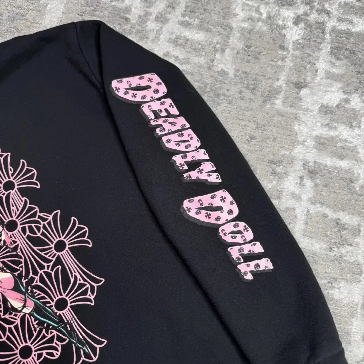 Chrome Hearts Deadly Doll Zip-Up Hoodie - photo 3