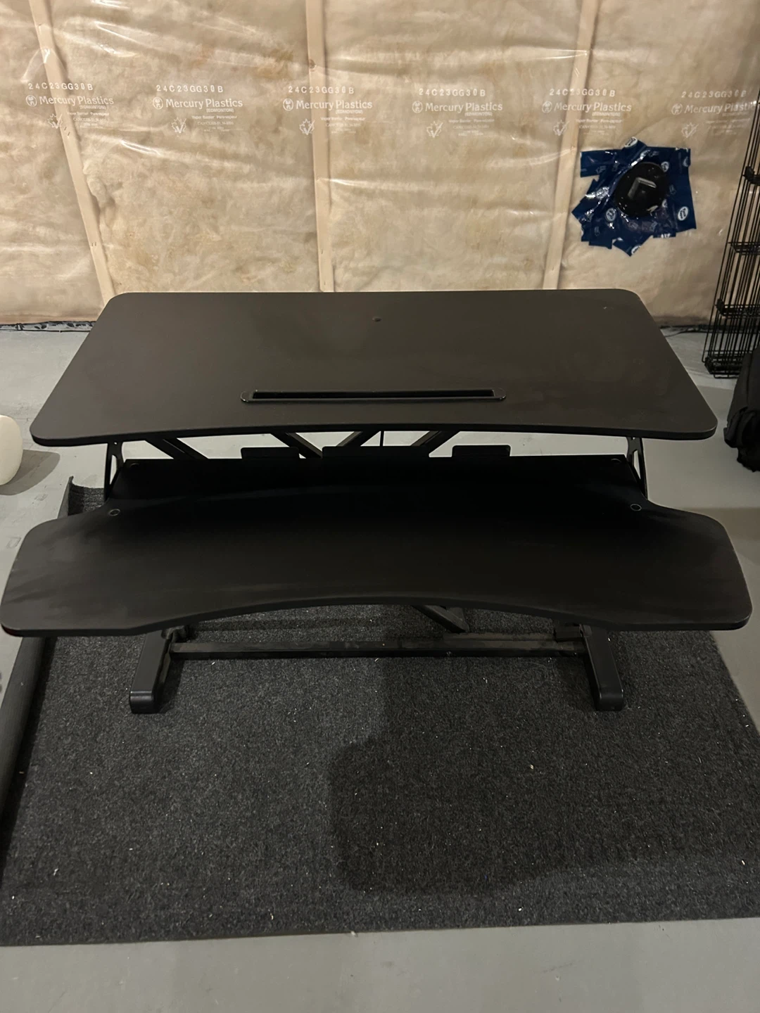 Black Standing Desk Converter - photo 2