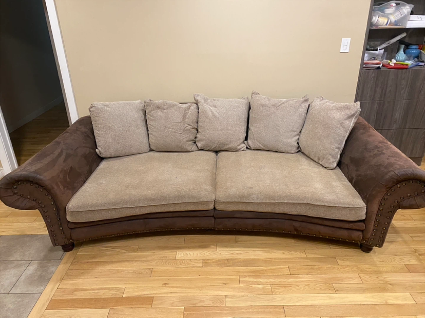 German Oversized Deep-Seat Gutmann Factory Sofa (CAN DELIVER)