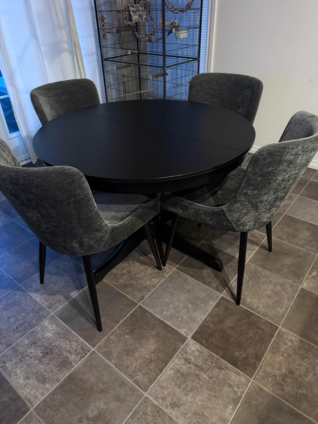 4 Grey Chairs
