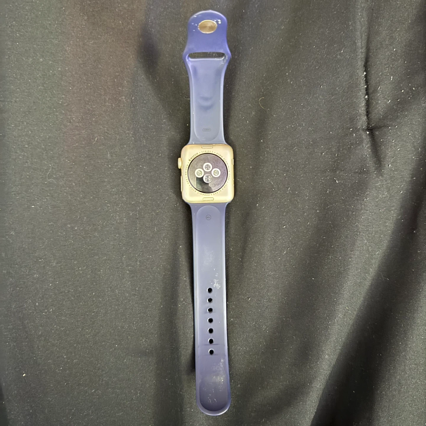 Apple Watch Series 2, 42mm, Gold Aluminum, Midnight Blue Band - photo 5