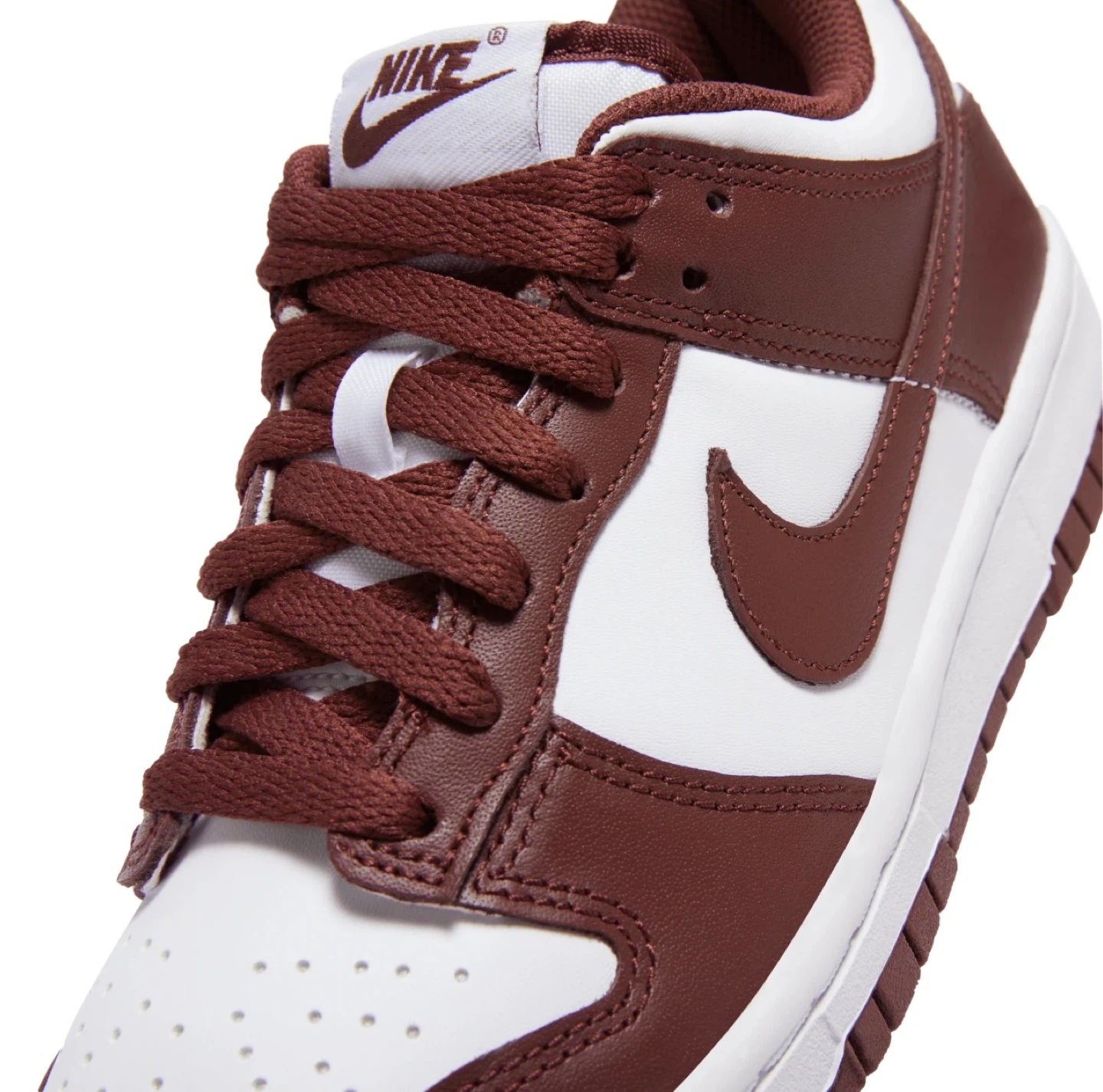 Nike Dunk Low Redwood-Gym Red White - photo 4