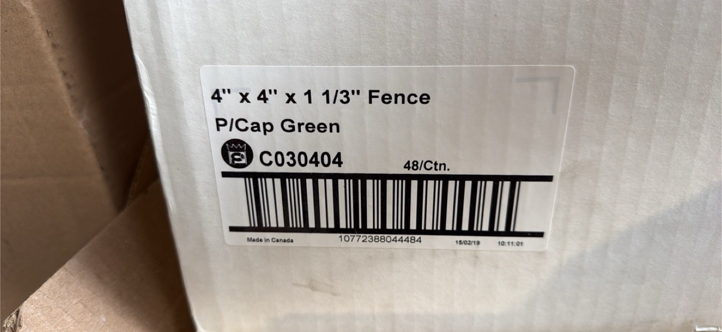 48pcs of 4x4 Fence Post Cap - Paintable - photo 2