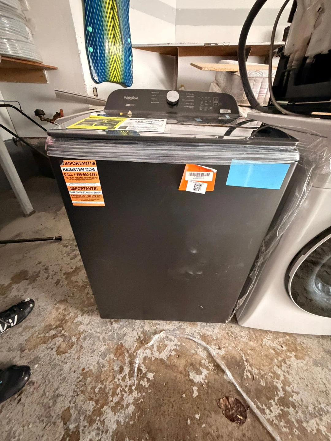 Whirlpool washing machine