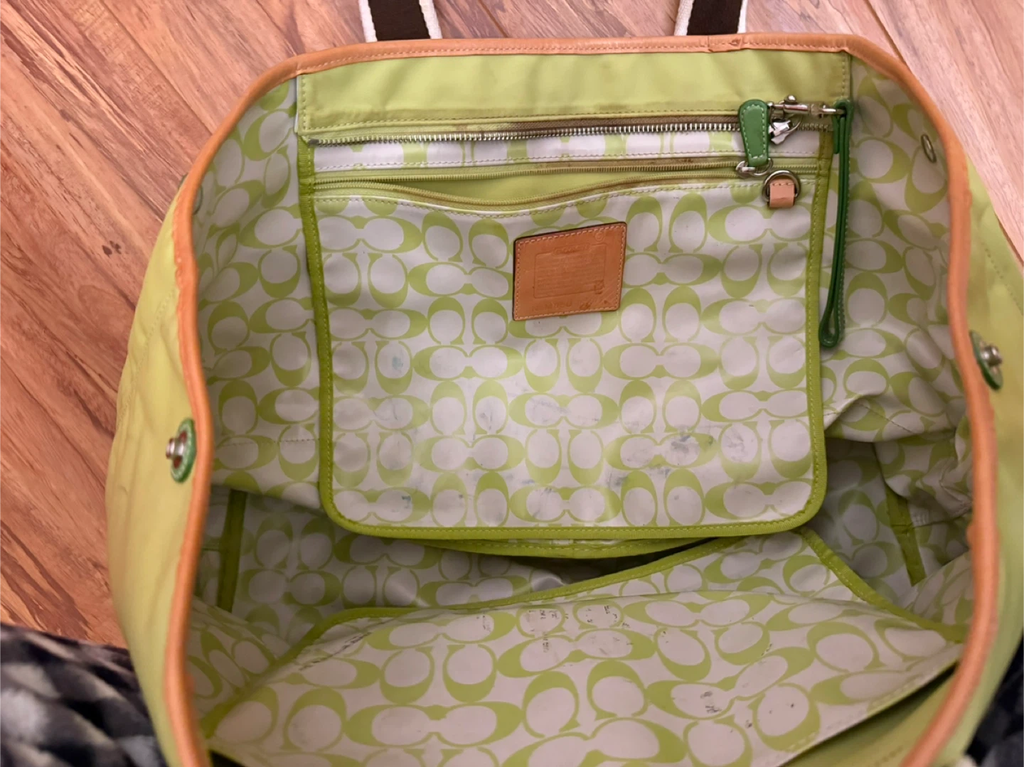 Coach Hampton Green Tote - photo 2