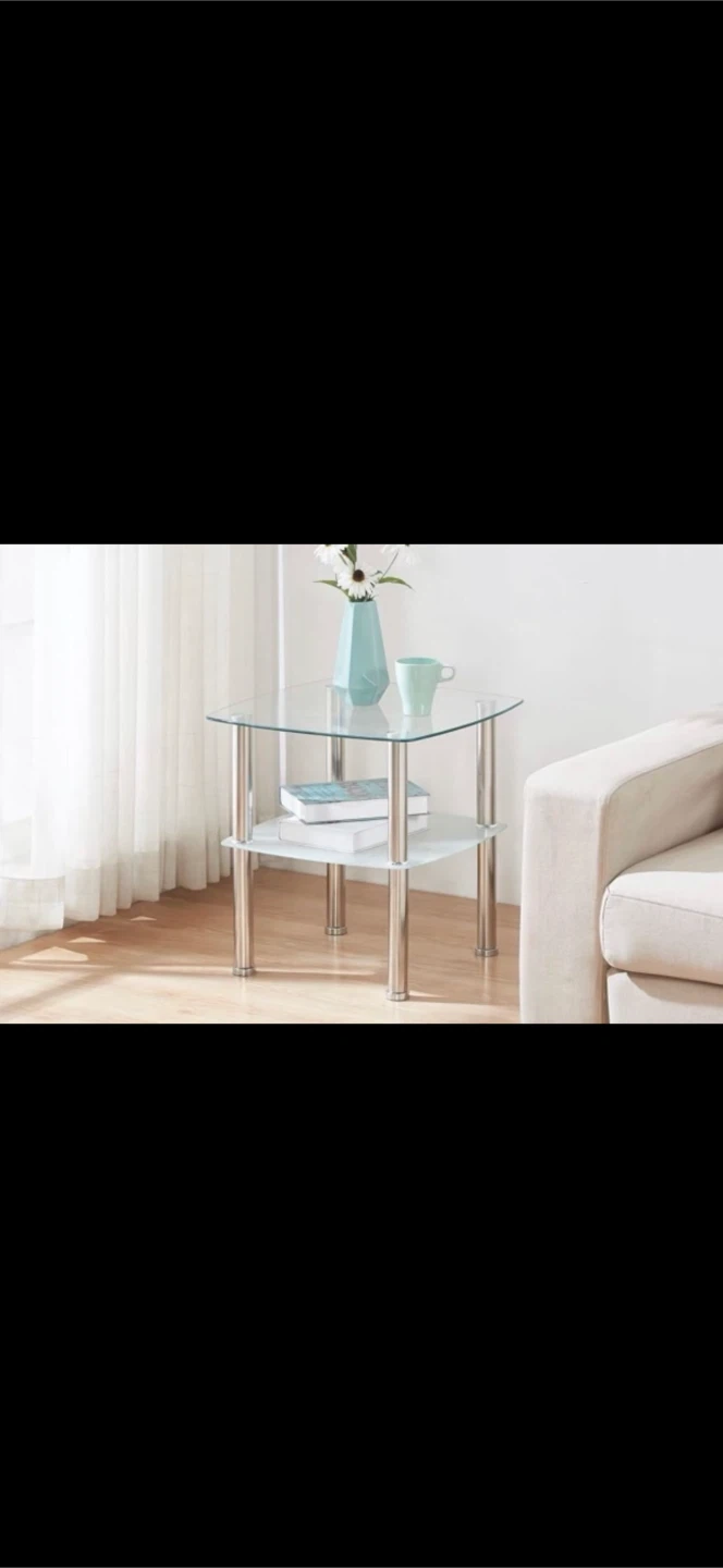 1 large coffee table and 2 small side tables. - photo 3