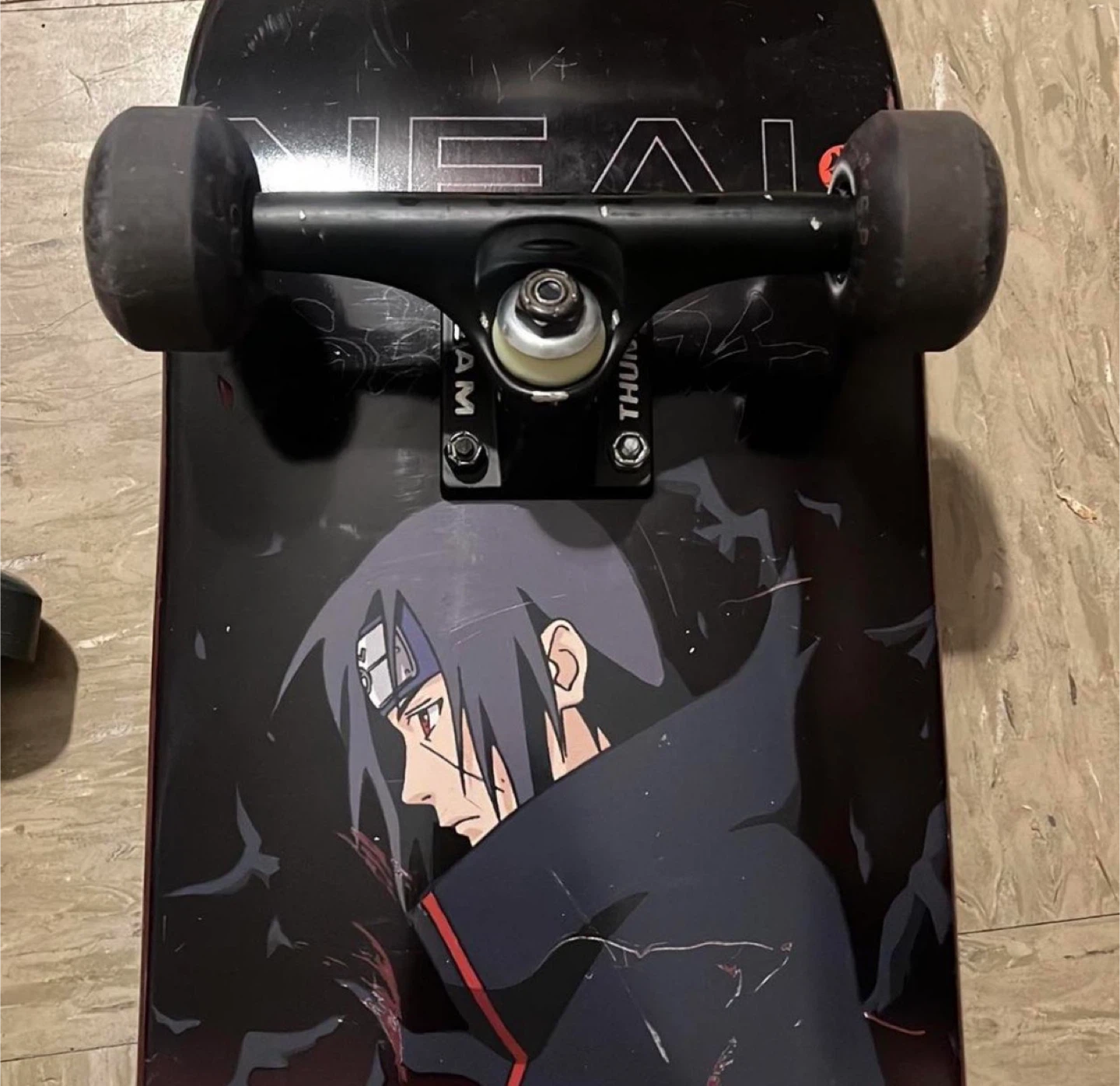 naruto akatsuki itachi primitive skateboard - photo 2