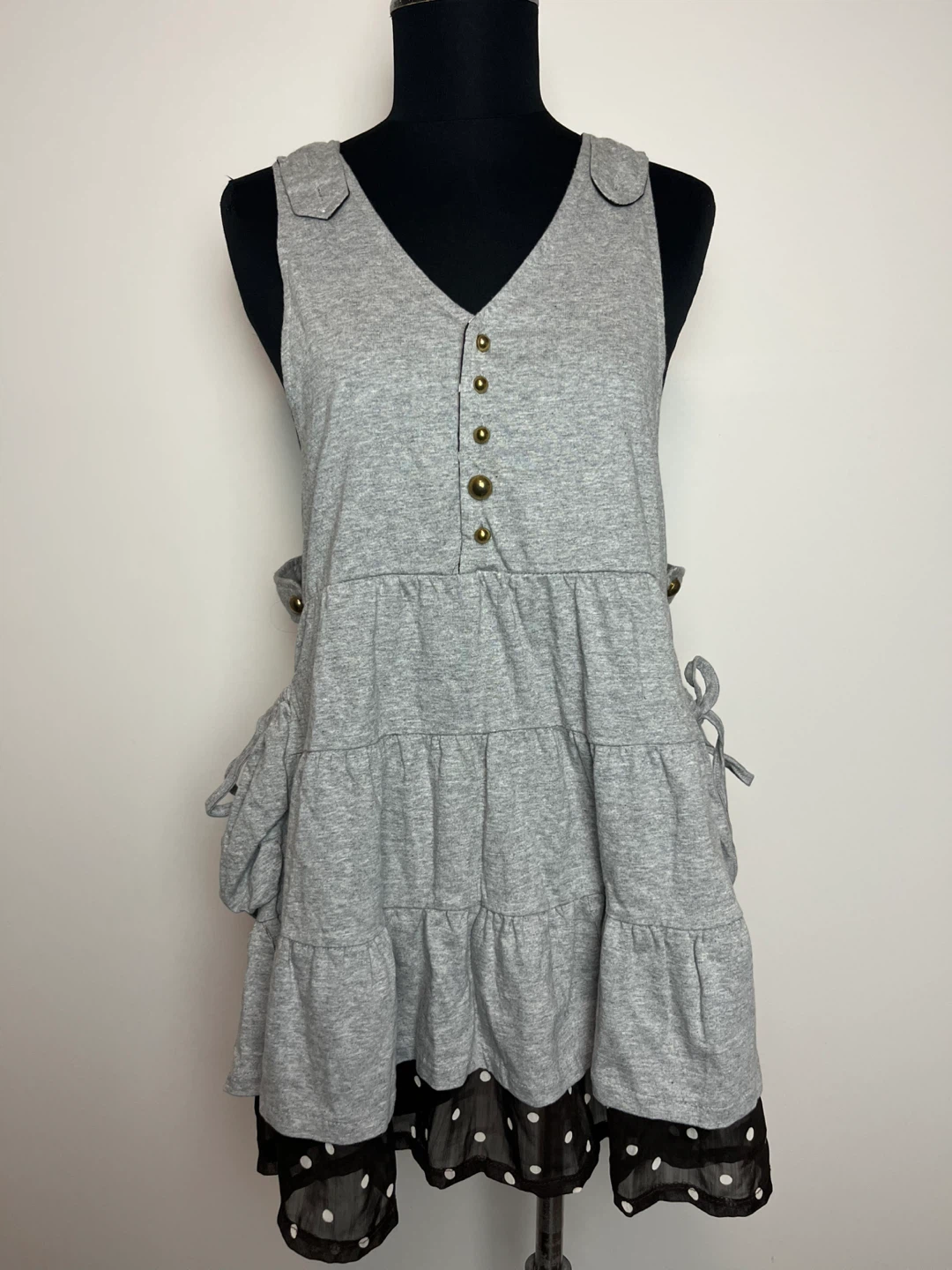 Final Decision Grey Dress Size M