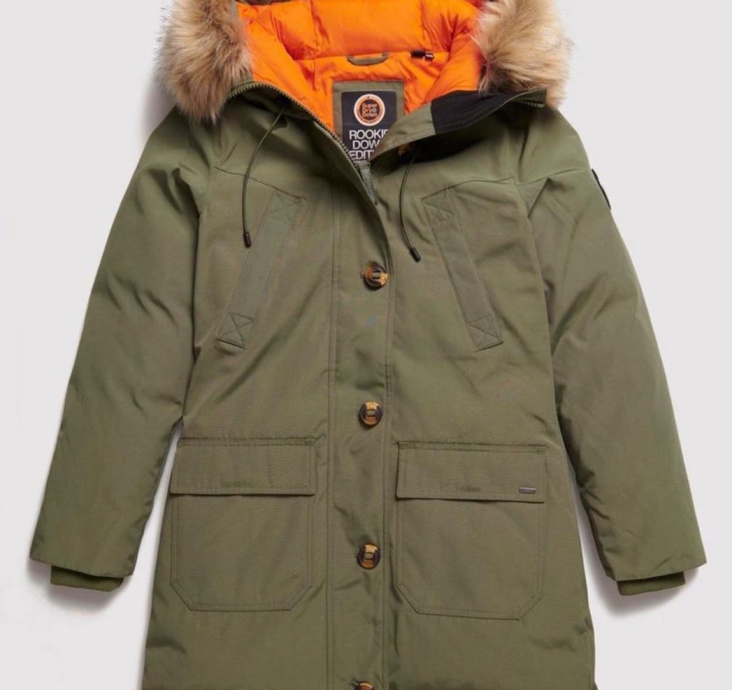 superdry rookie down edition coat