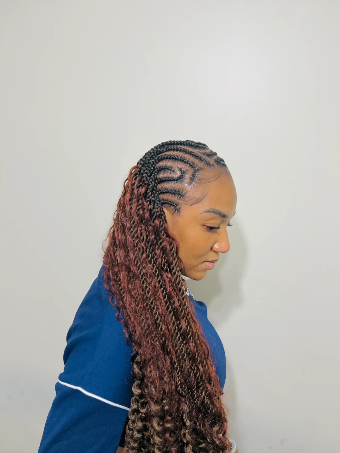 Island twist/stitch braids - photo 2