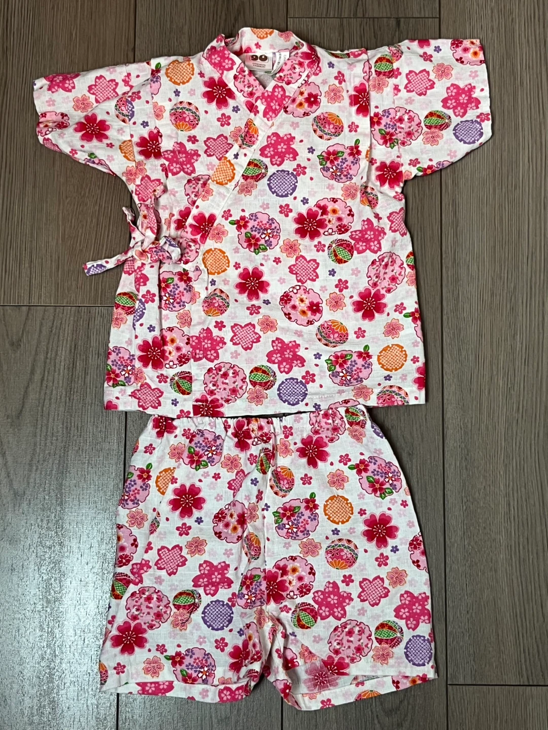 Original Fashion Floral Kimono Set Size 90