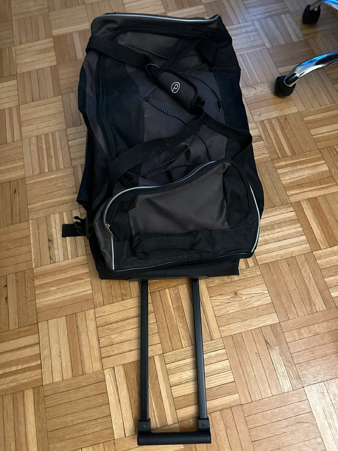 🥕Rolling Duffel Bag sturdy- Black - photo 3