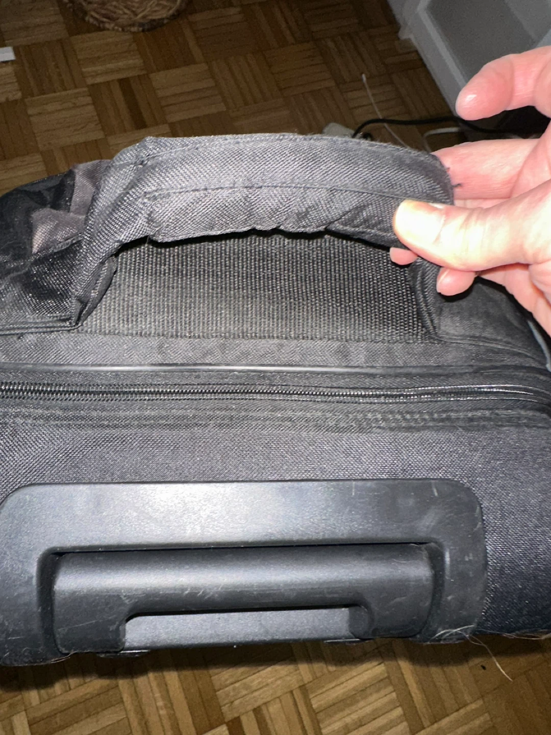 🥕Rolling Duffel Bag sturdy- Black - photo 5