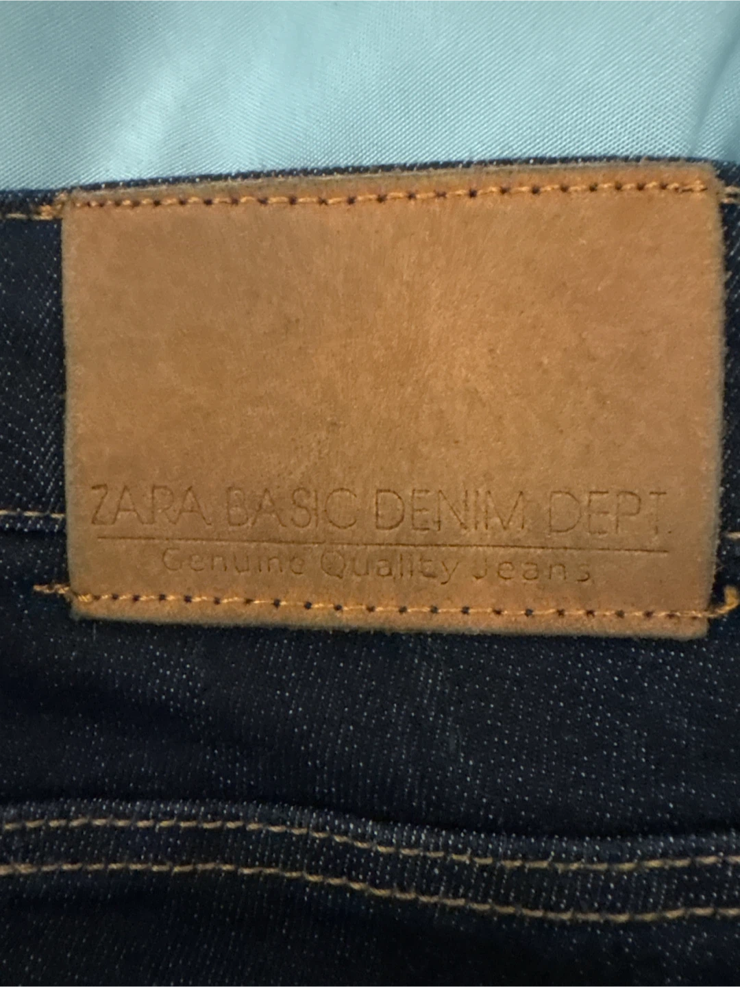 Zara Basic Denim Dept. Jeans - Size 30 - photo 2