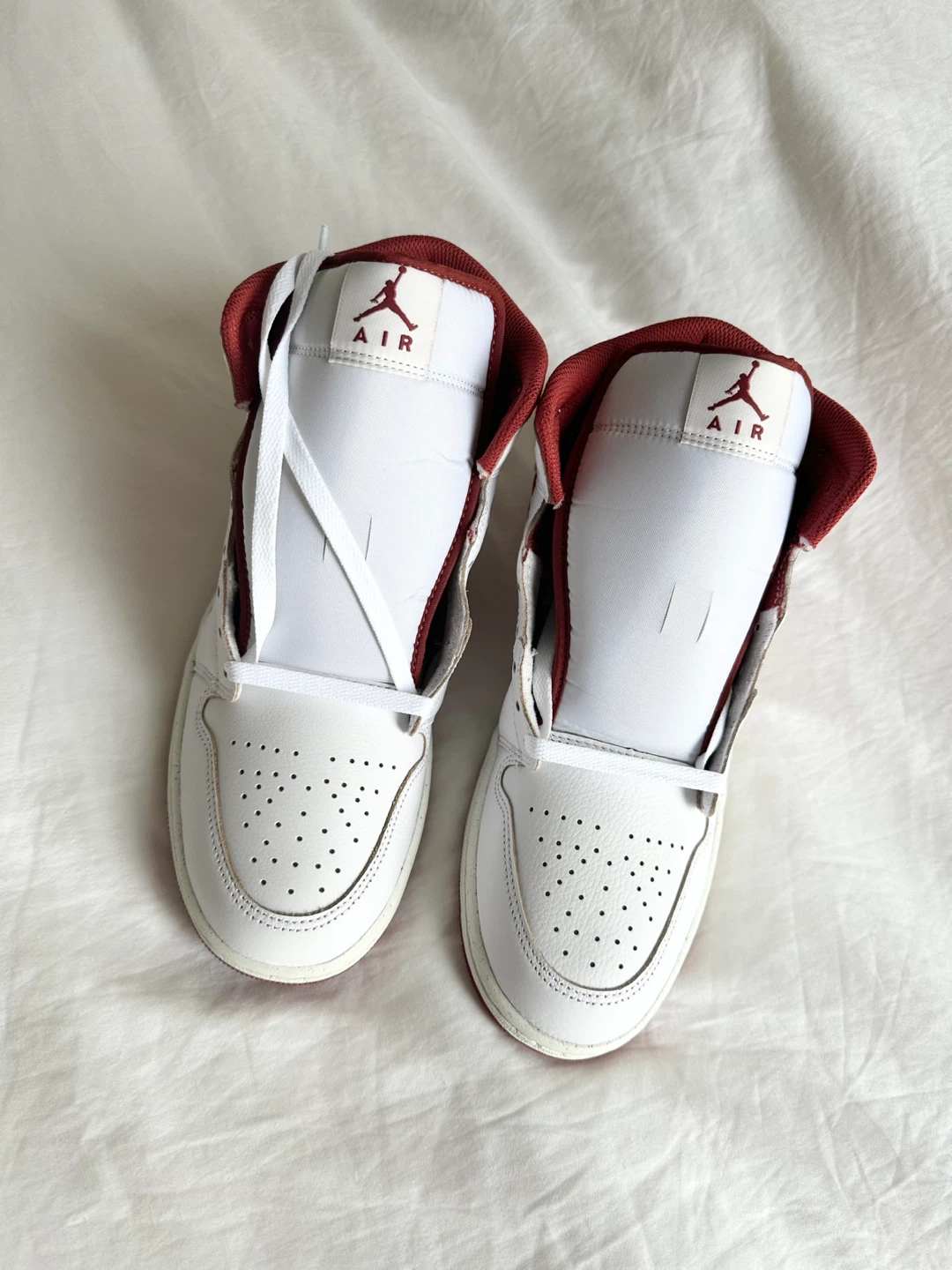 🆕 Nike Air Jordan 1 Mid Se Leather Sneakers US 10.5 - photo 5
