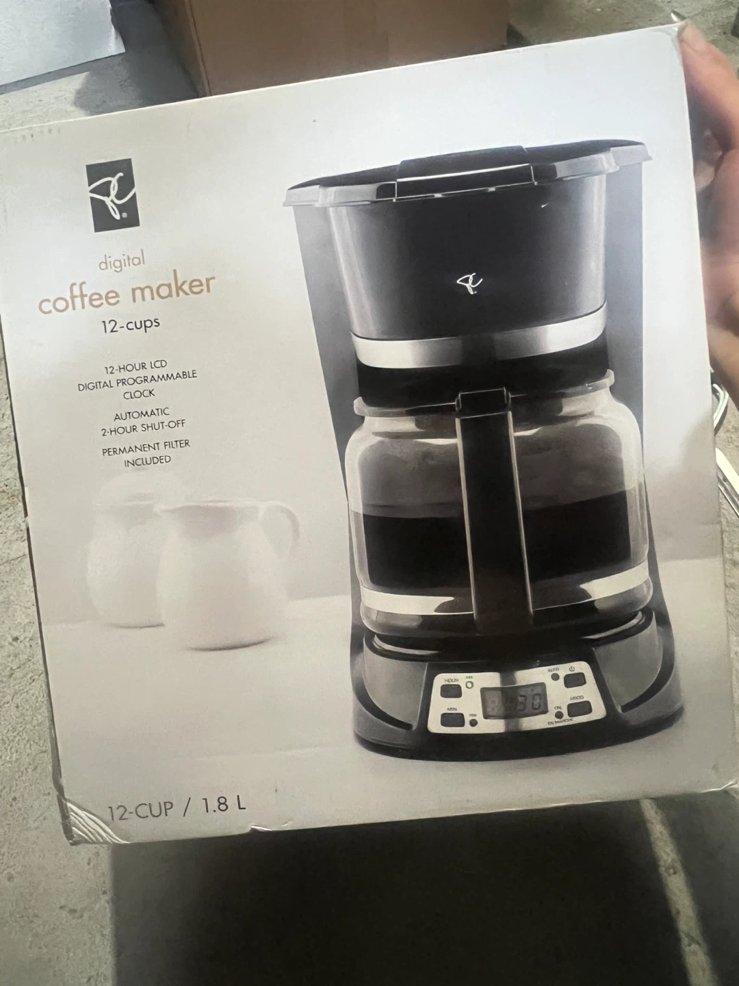 Digital Coffee Maker - 12 Cup