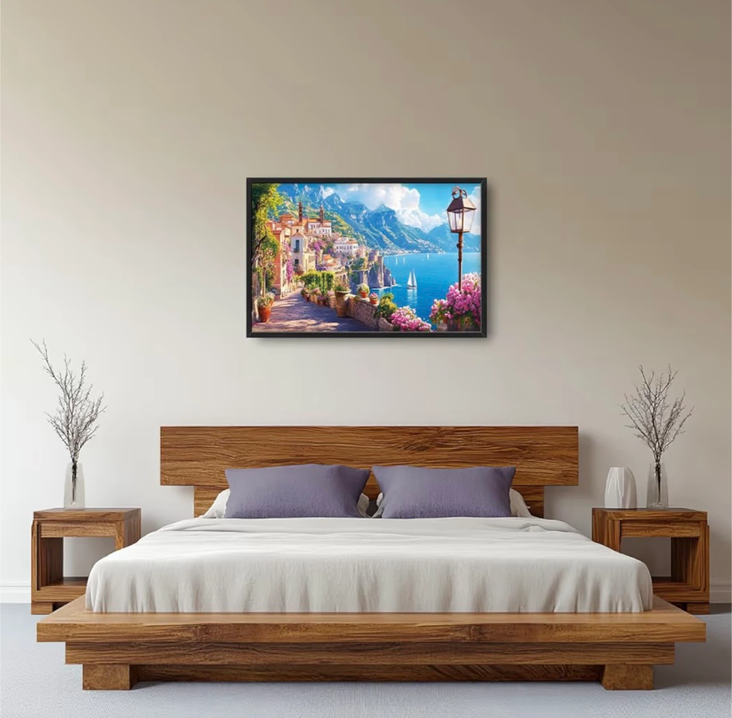 Italy Amalfi Coast Beach Wall Art 36"x24" - photo 2