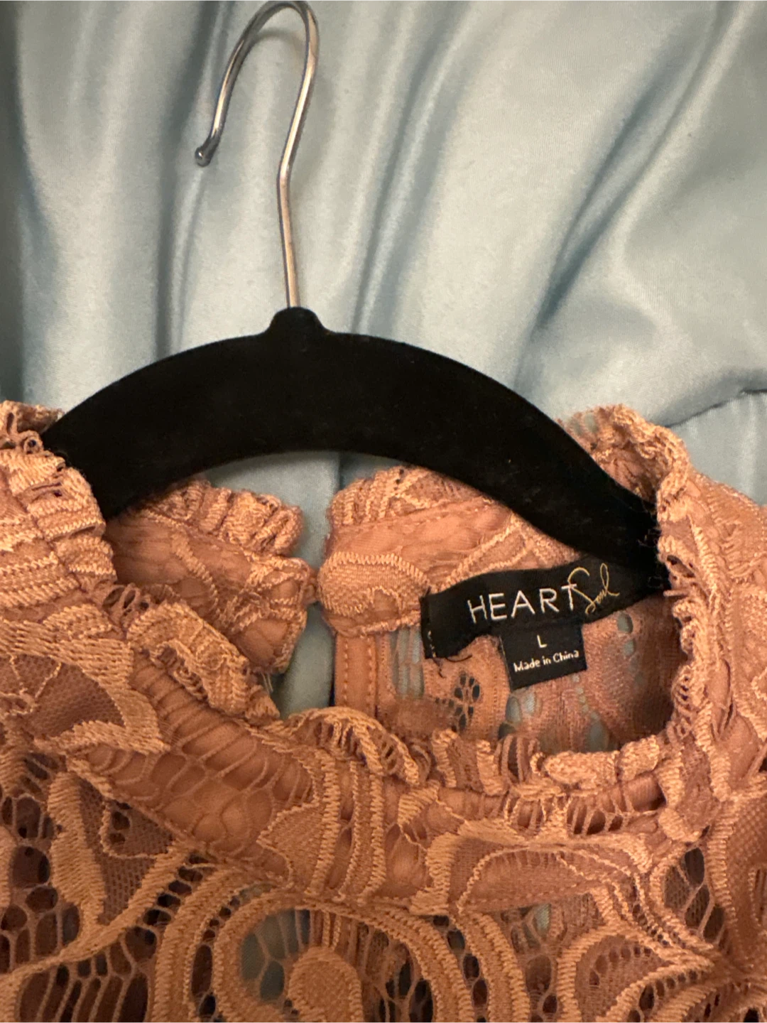 Heart Soul Lace Top - Size L - photo 2