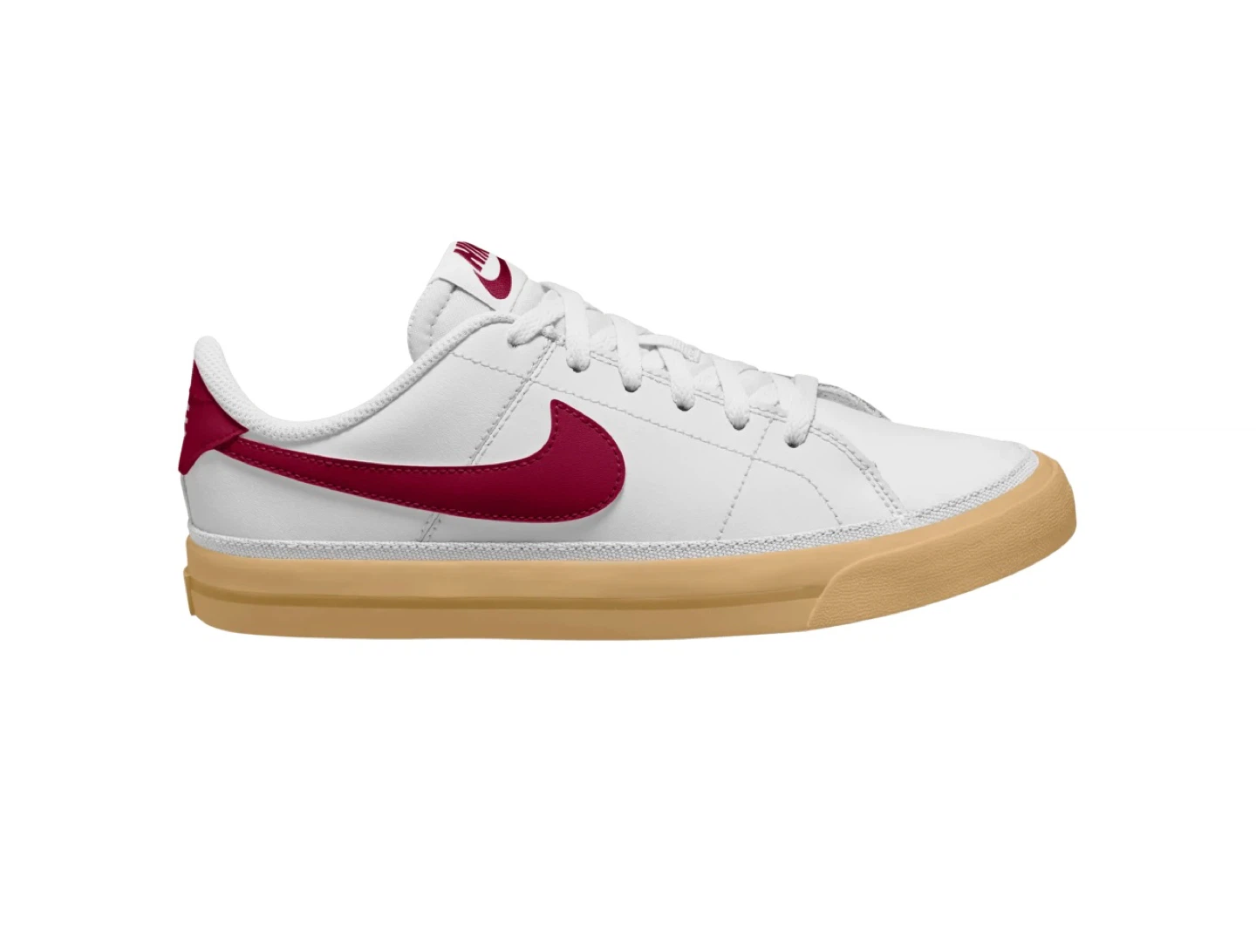 New Nike Court Legacy White/Red Gum Sneakers - photo 2