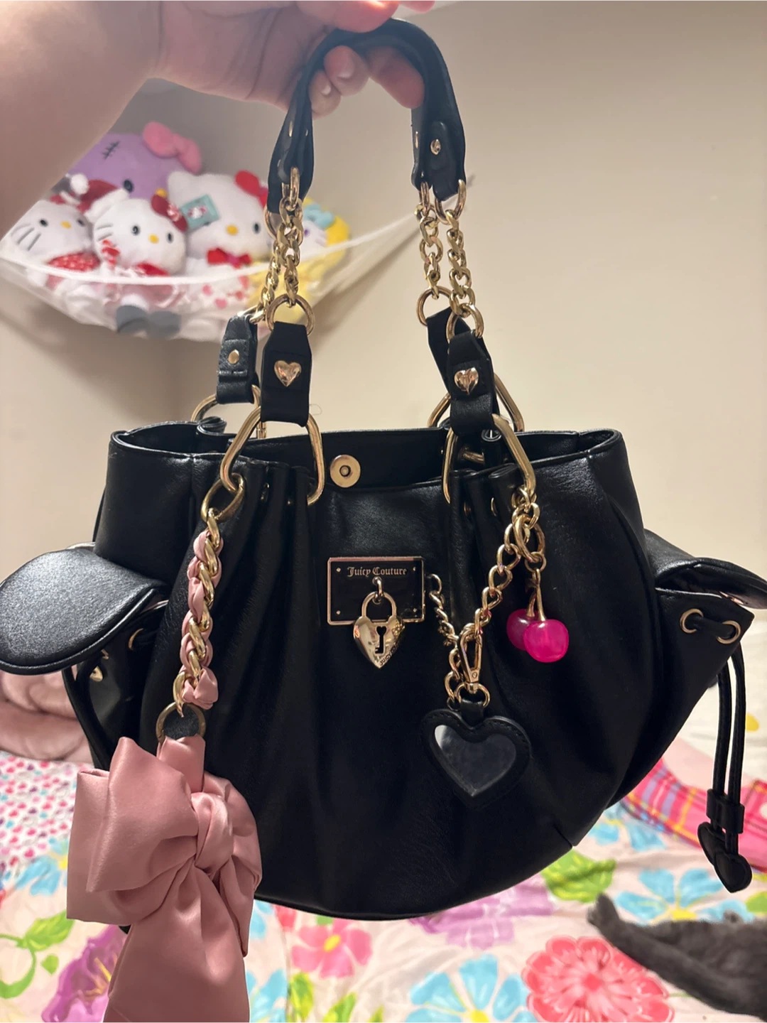 Juicy Couture Black Satchel