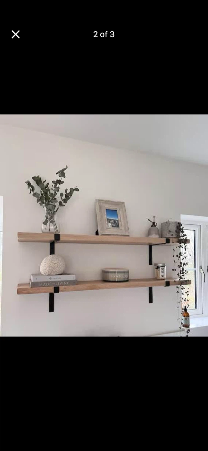 Wall Mounted Shelves installation