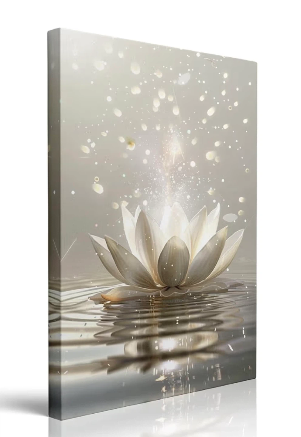 Lotus Flower Canvas Wall Art 16"x24" - photo 3