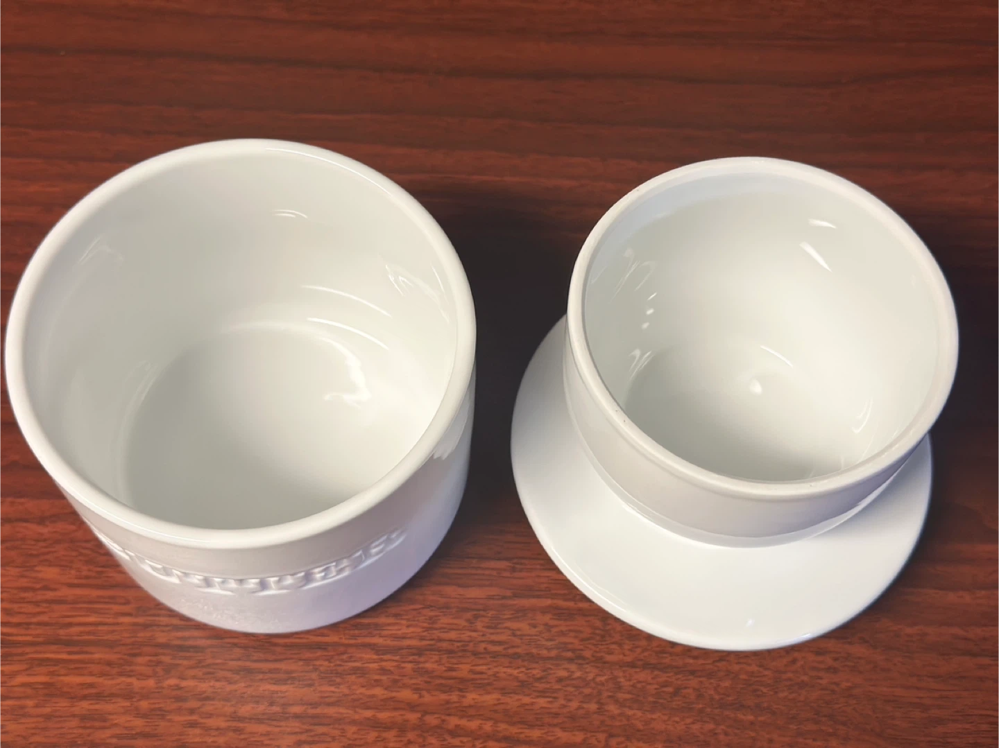 Our Table Simply White Butter Keeper Porcelain - photo 5