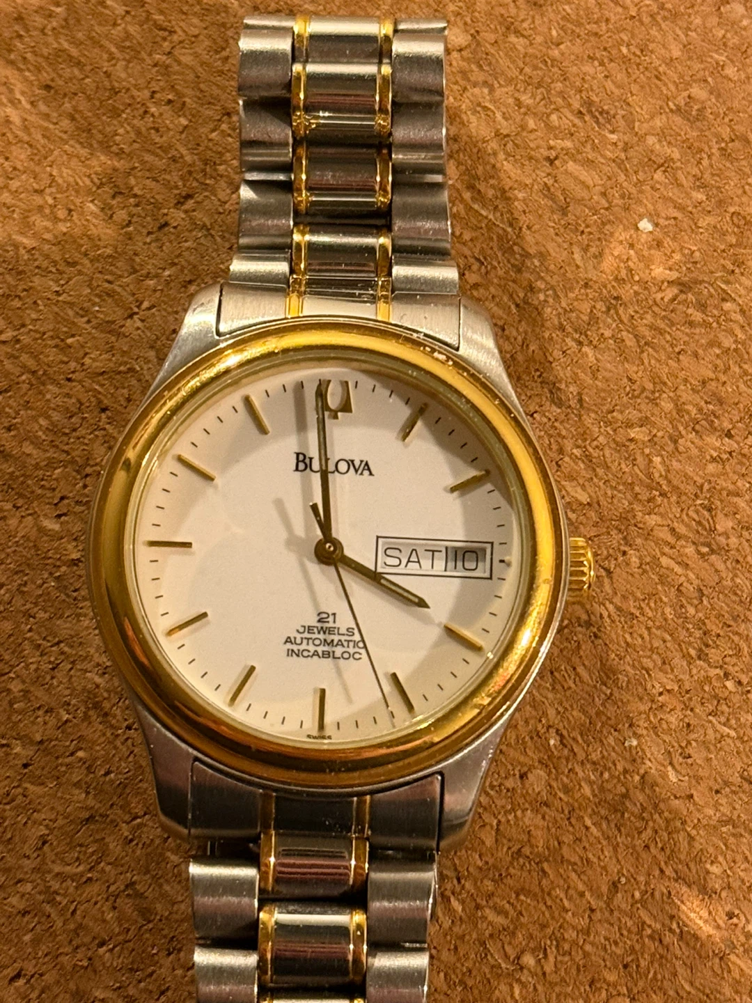 Bulova Stainless Steel Automatic Watch