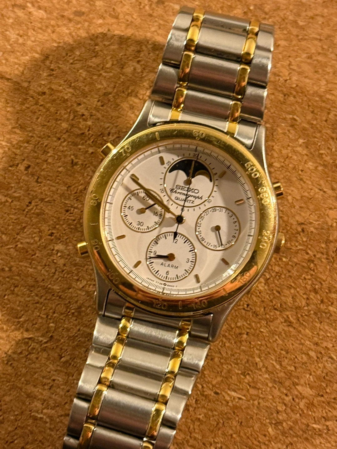 Seiko Chronograph Quartz Watch - Two-Tone