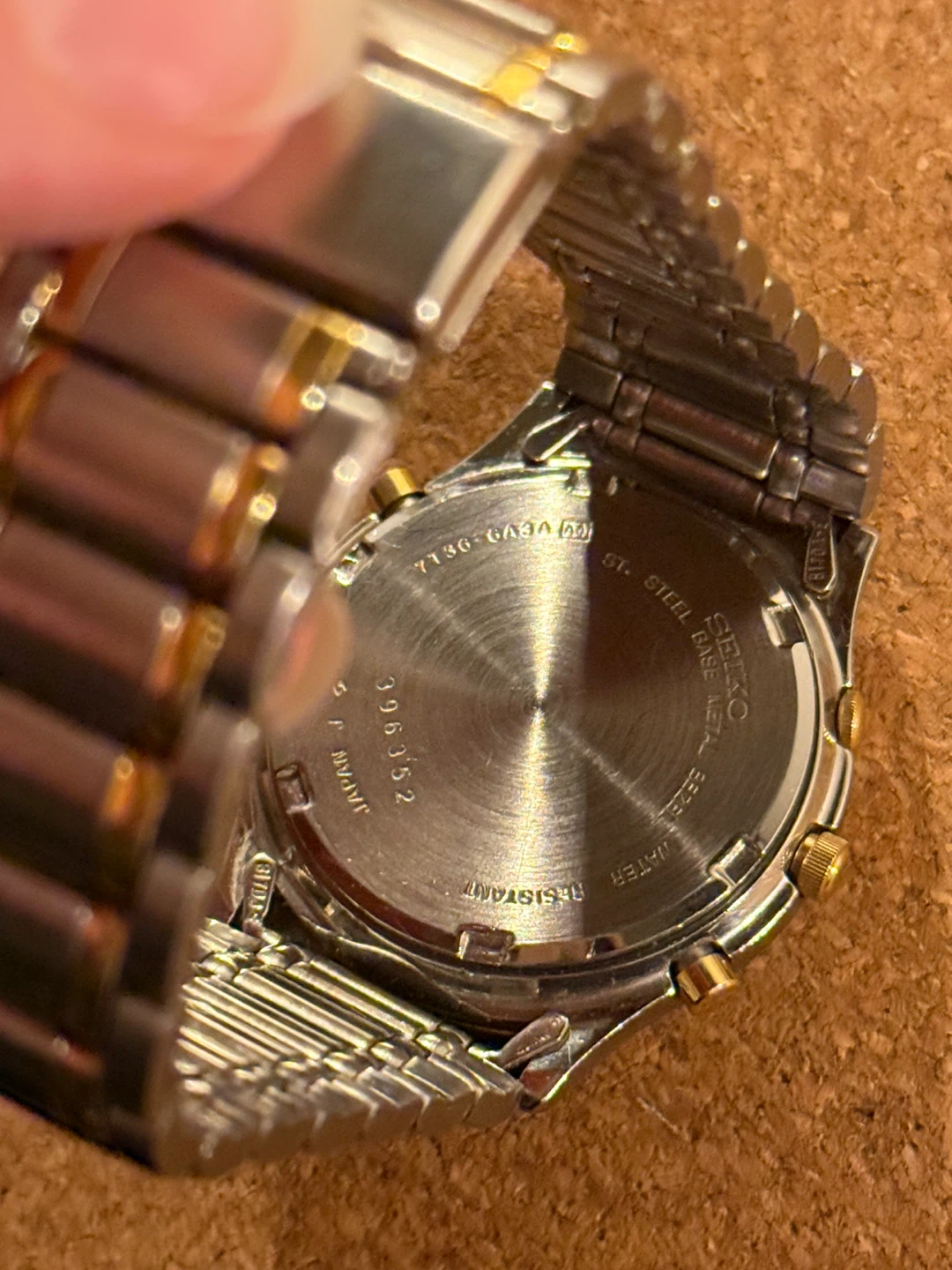 Seiko Chronograph Quartz Watch - Two-Tone - photo 2