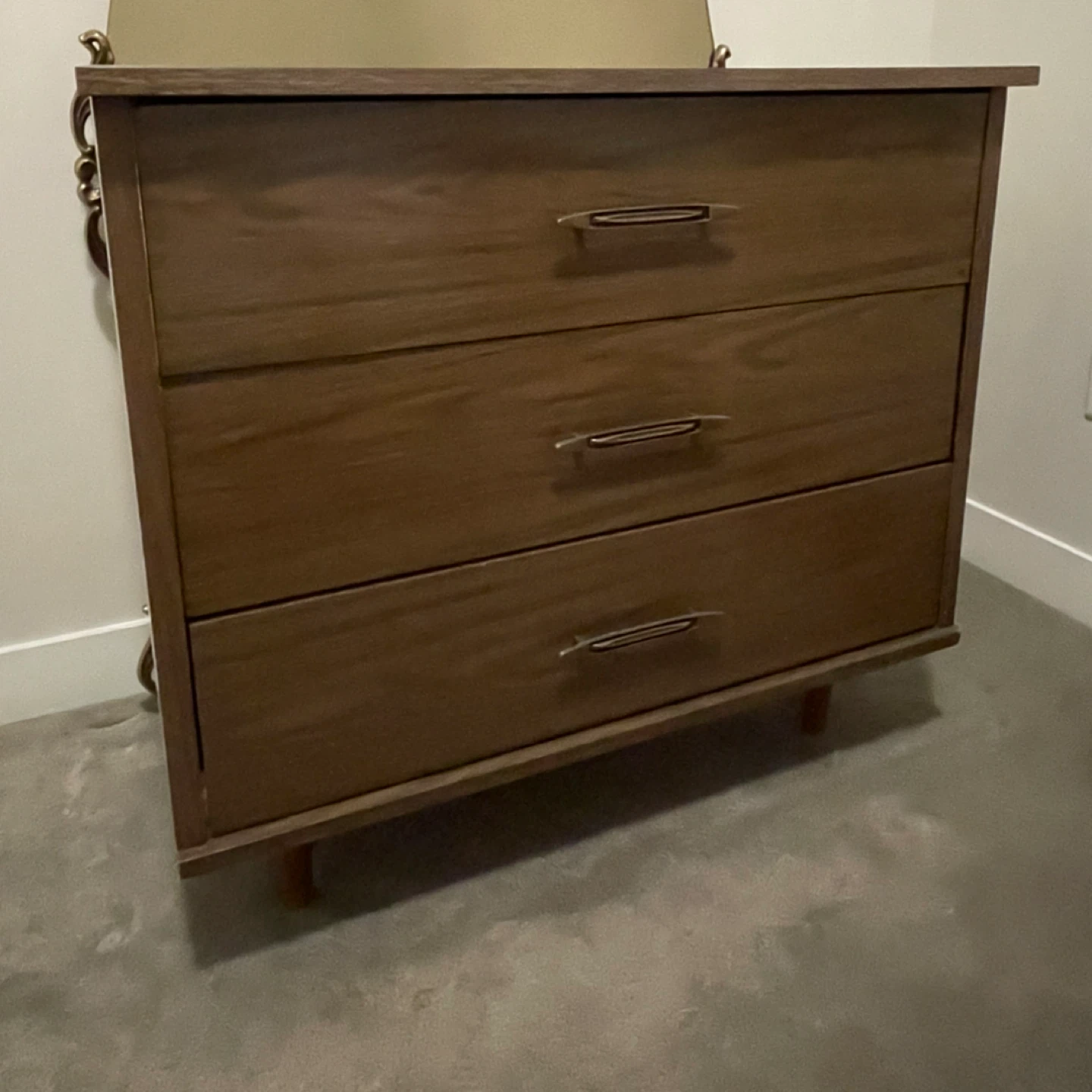 Wood 3-Drawer Dresser