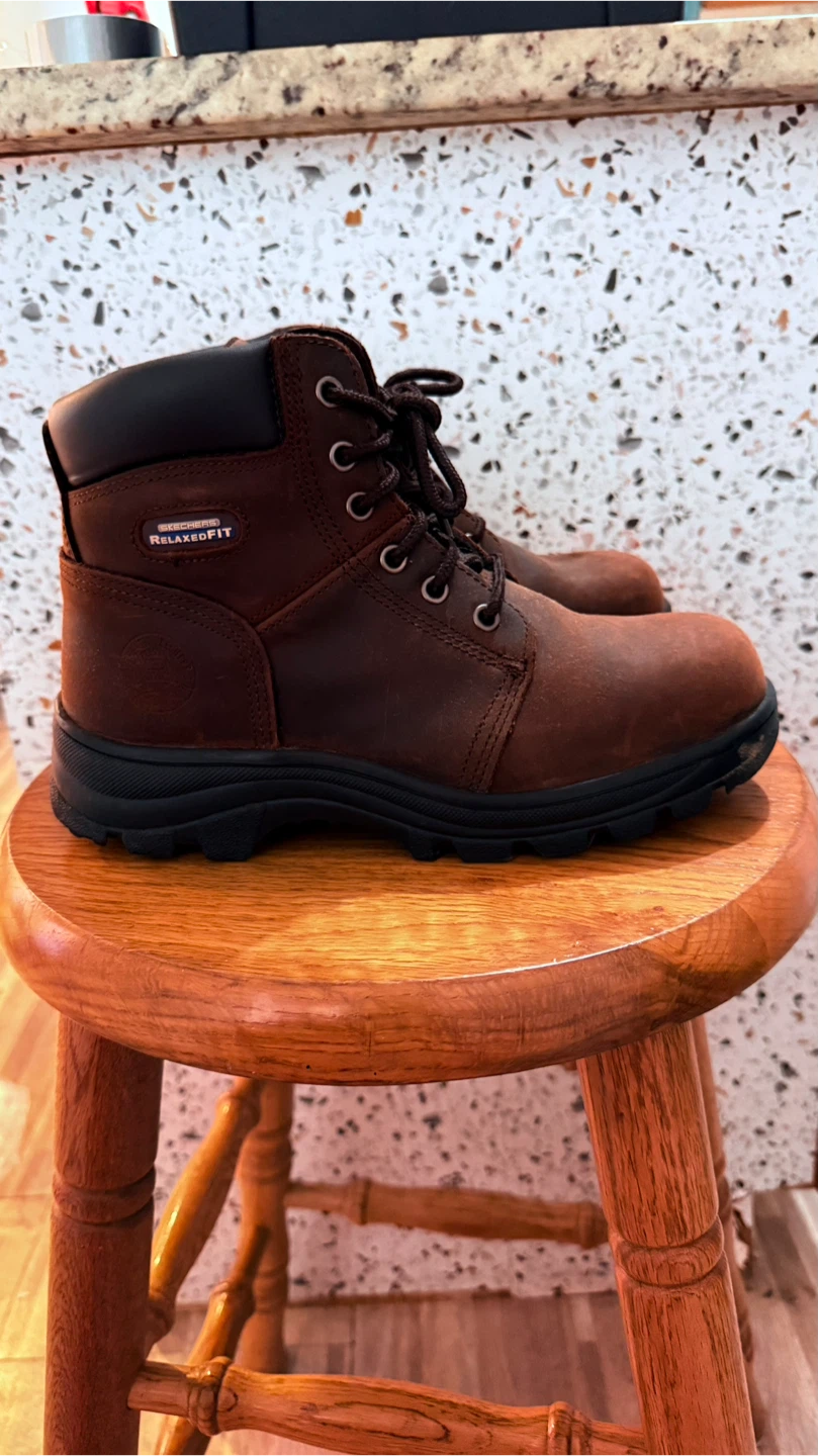 Woman’s Relaxed Fit Work Boots - photo 2