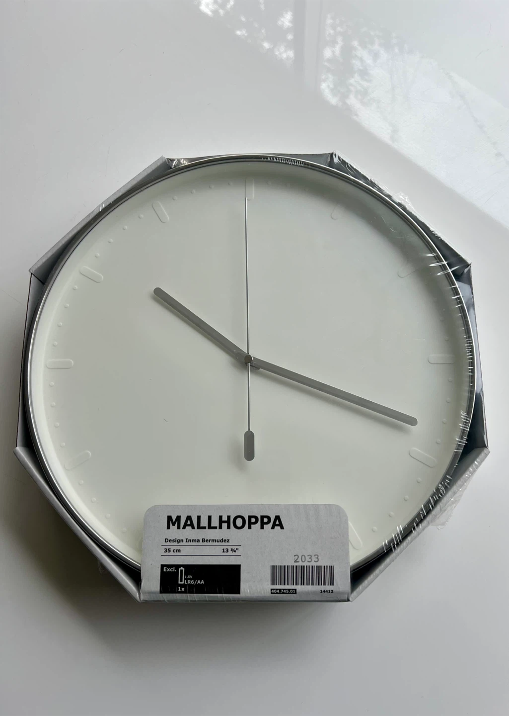 New IKEA MALLHOPPA Wall Clock