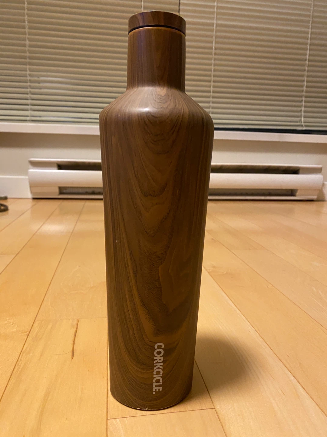 Corkcicle Water Bottle Woodgrain 25oz
