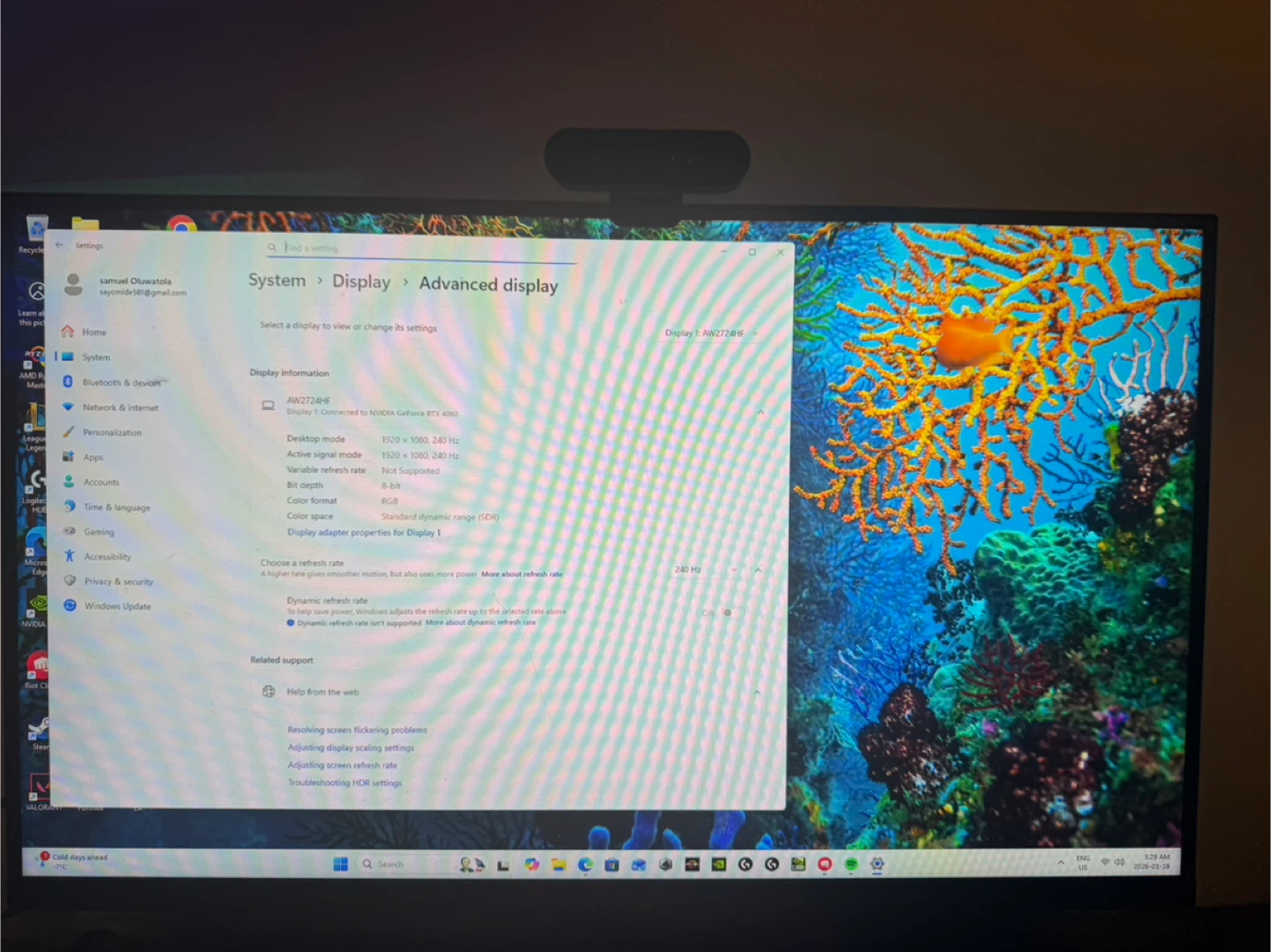 Alienware AW2724HF 27" Gaming Monitor - photo 4
