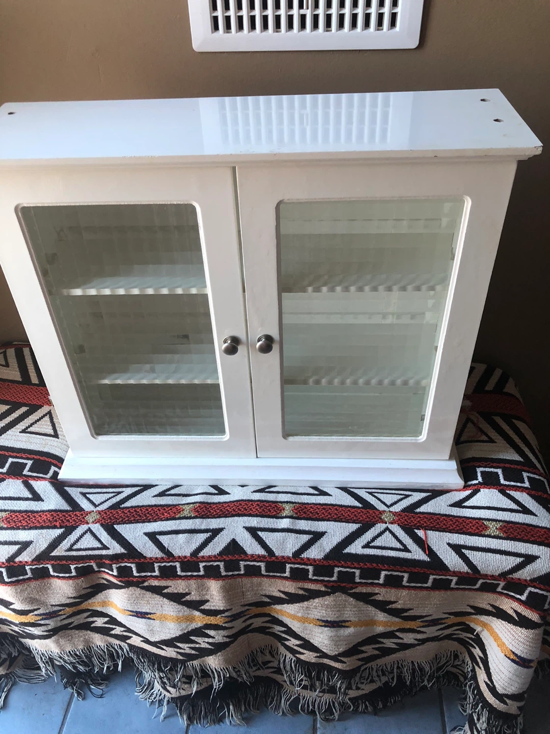 White Wall-Mounted Bathroom Cabinet