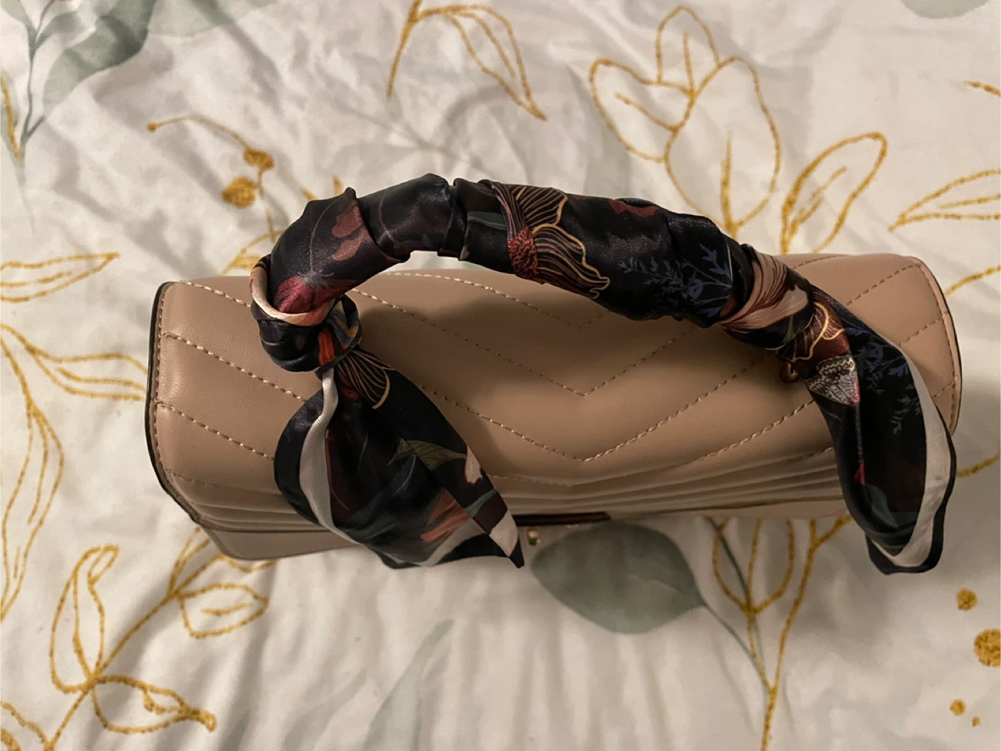 ALDO Quilted Beige Handbag - photo 3