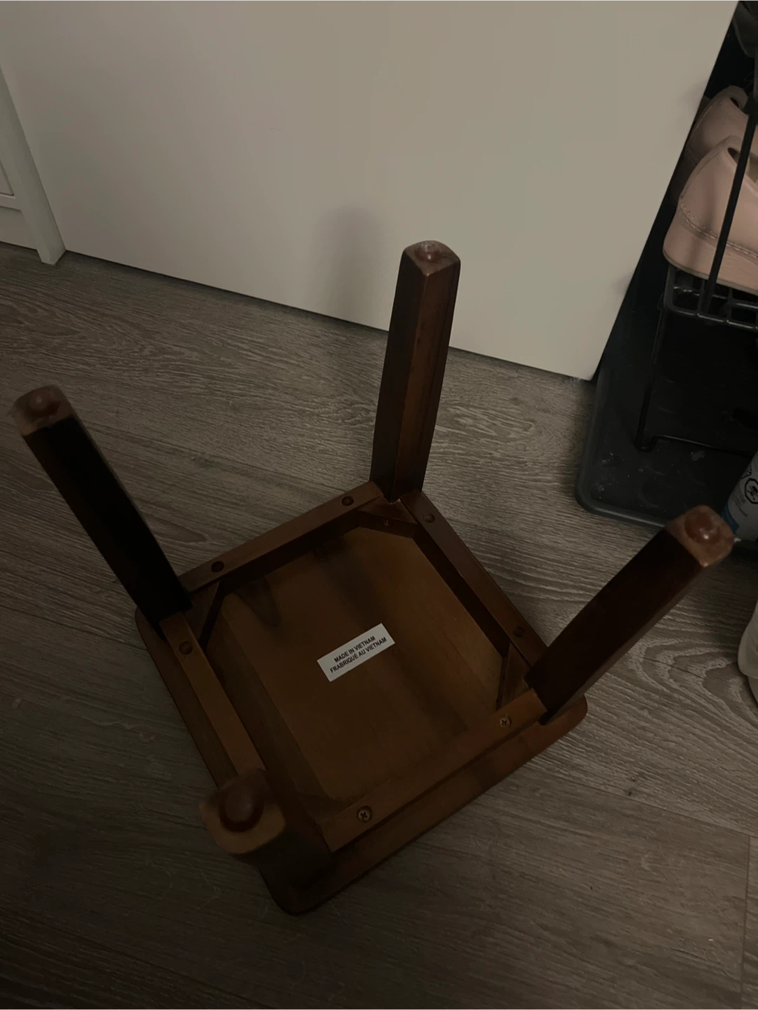 Small Wooden Step Stool - photo 2