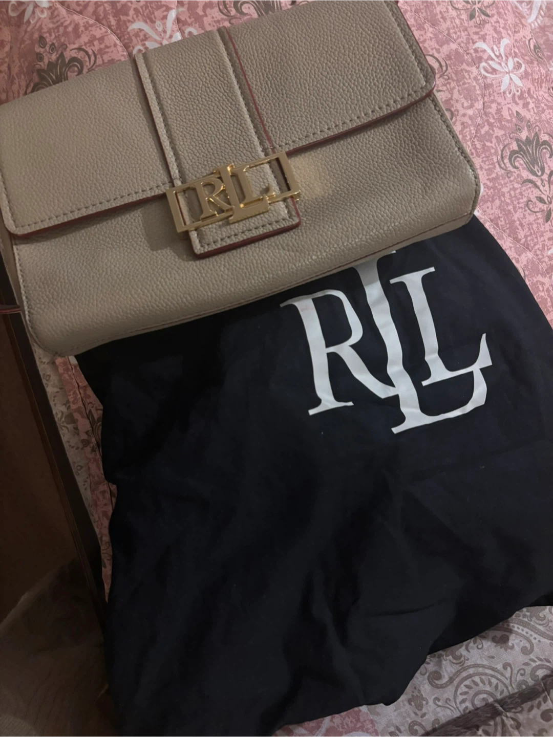 Ralph Lauren Beige Leather Shoulder Bag - photo 2