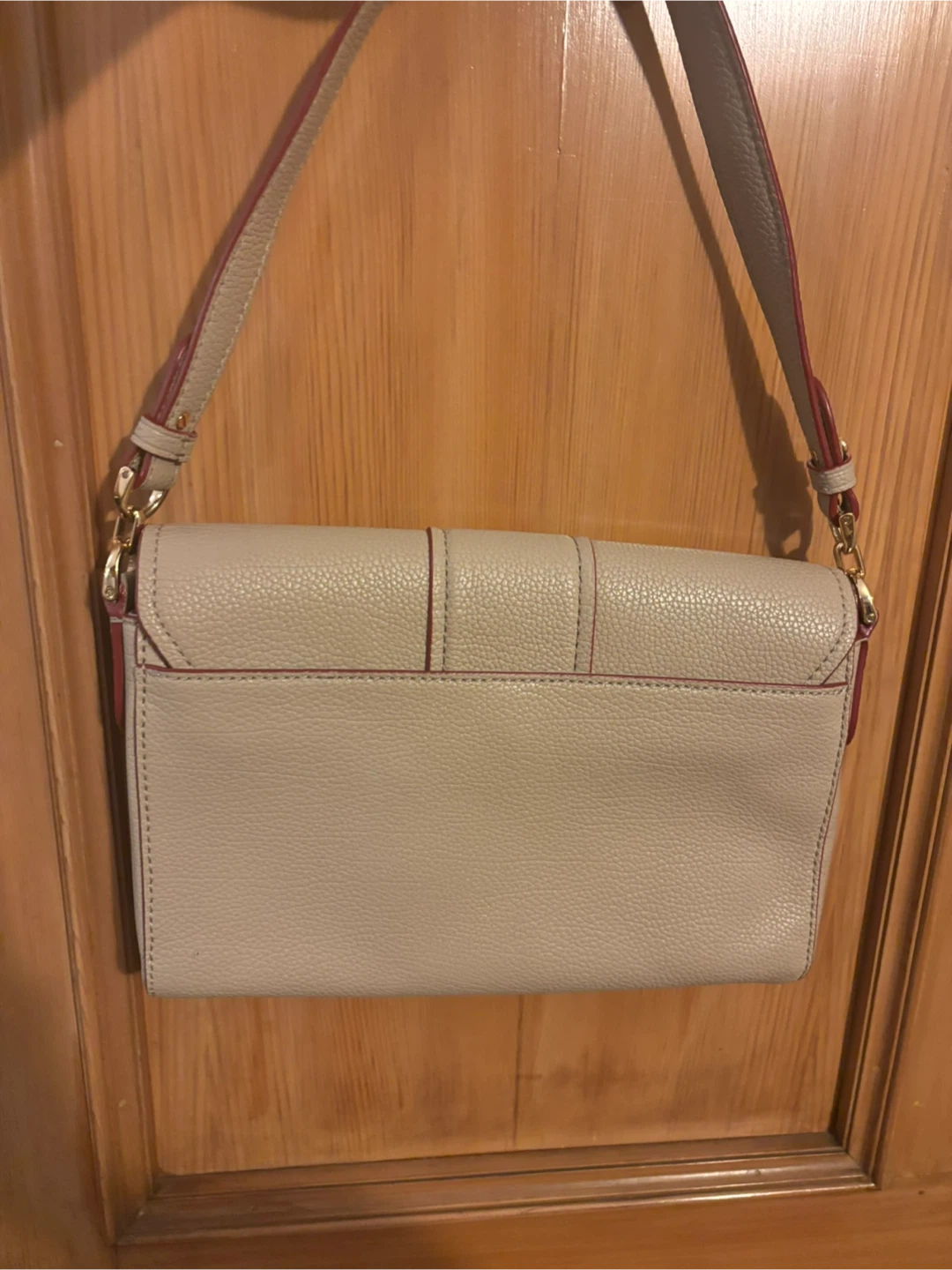 Ralph Lauren Beige Leather Shoulder Bag - photo 3