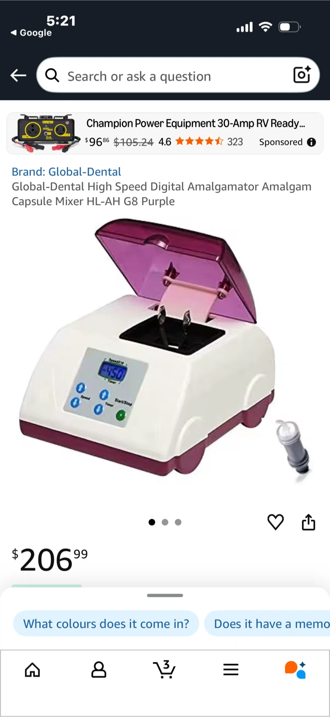 Global-Dental Amalgamator Amalgam Capsule Mixer