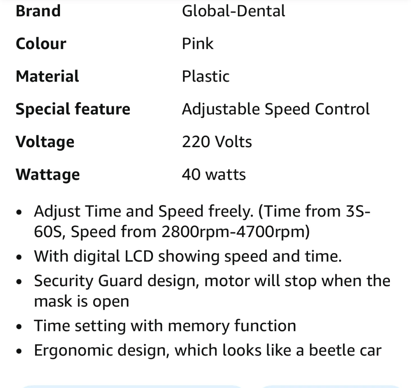 Global-Dental Amalgamator Amalgam Capsule Mixer - photo 3