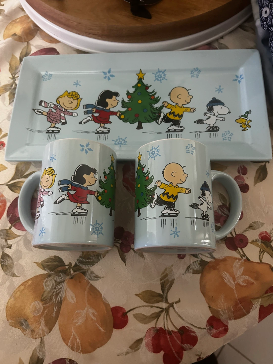 Peanuts Christmas Mug and Tray Set - photo 5