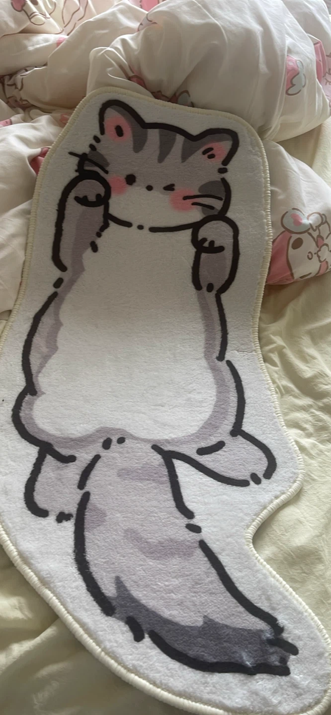Cute Cat-Shaped Bath Mat