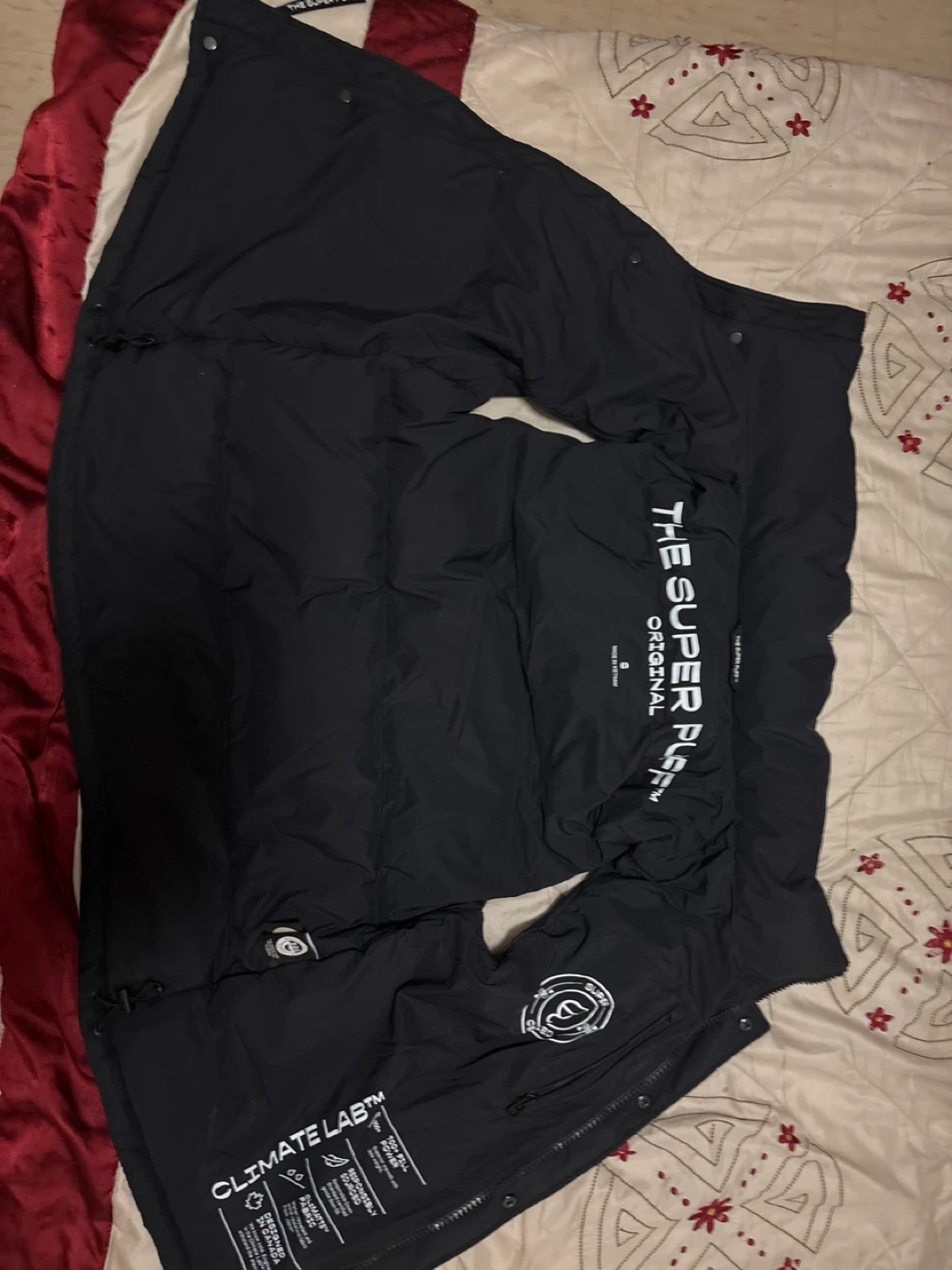 The Super Puff Original Black Vest Size S