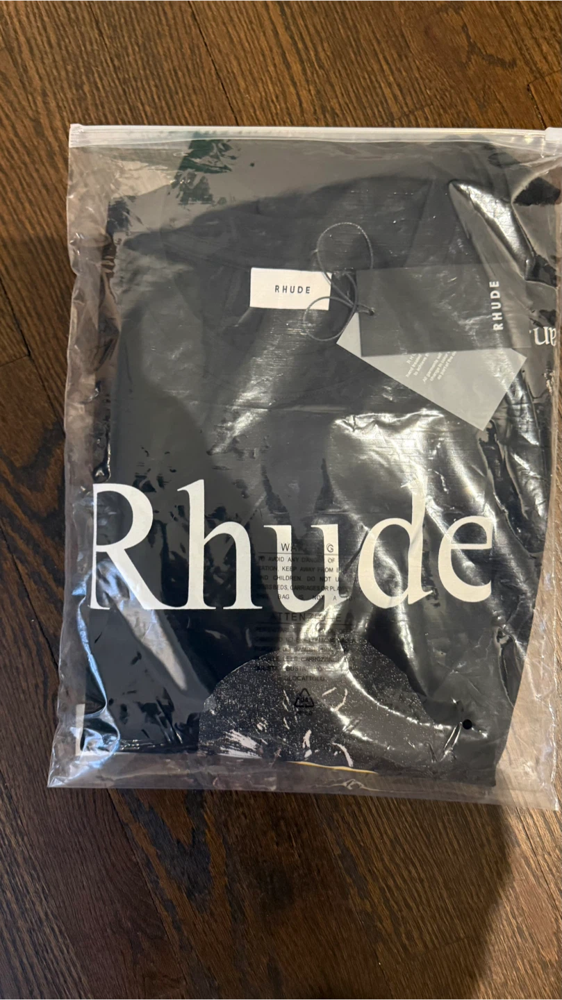 Rhude Dear God Tee - Black - photo 2