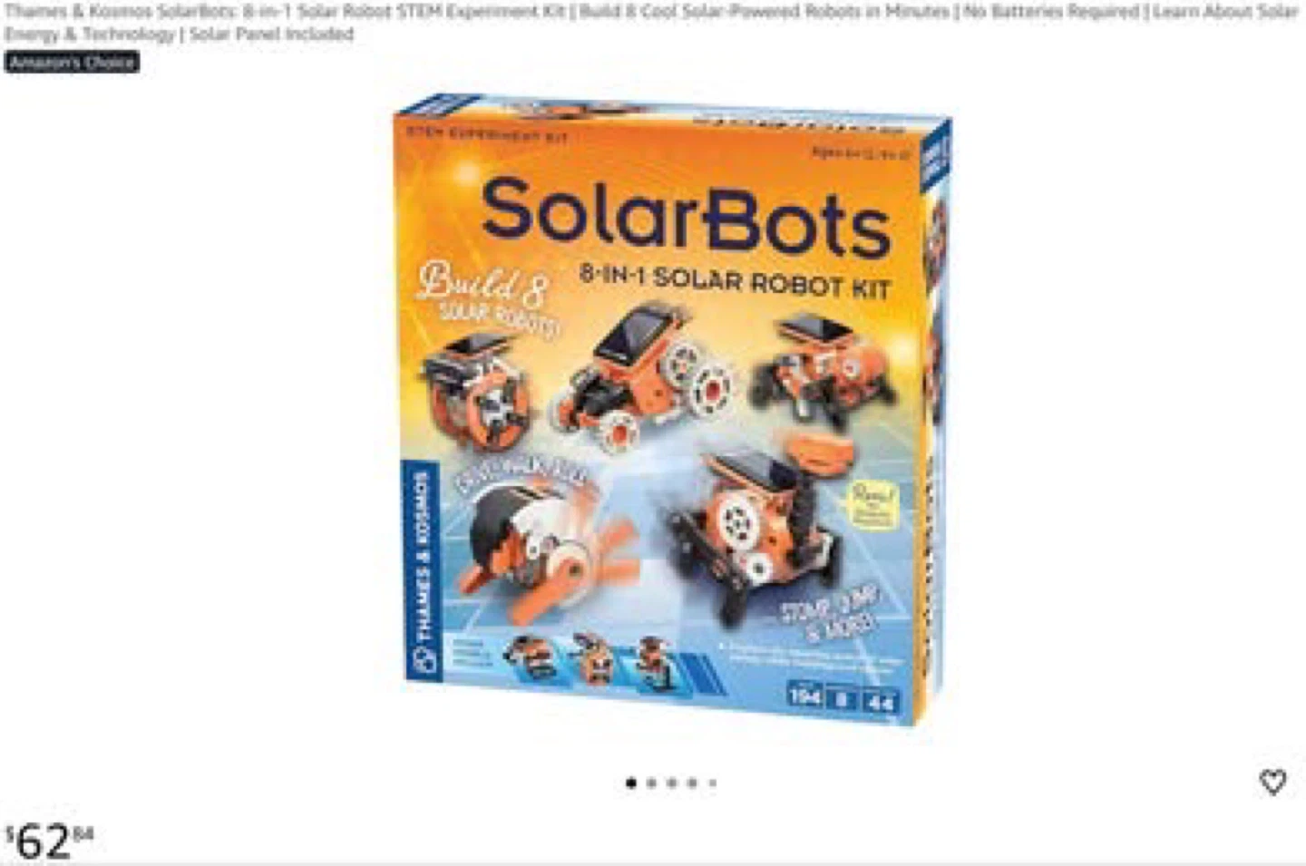 Thames & Kosmos SolarBots 8-in-1 Solar Robot Kit - photo 4