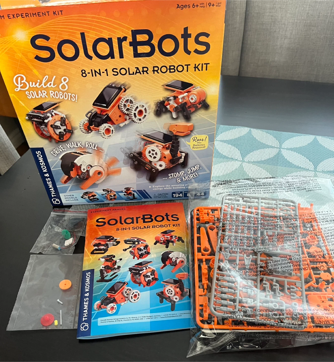 Thames & Kosmos SolarBots 8-in-1 Solar Robot Kit - photo 3
