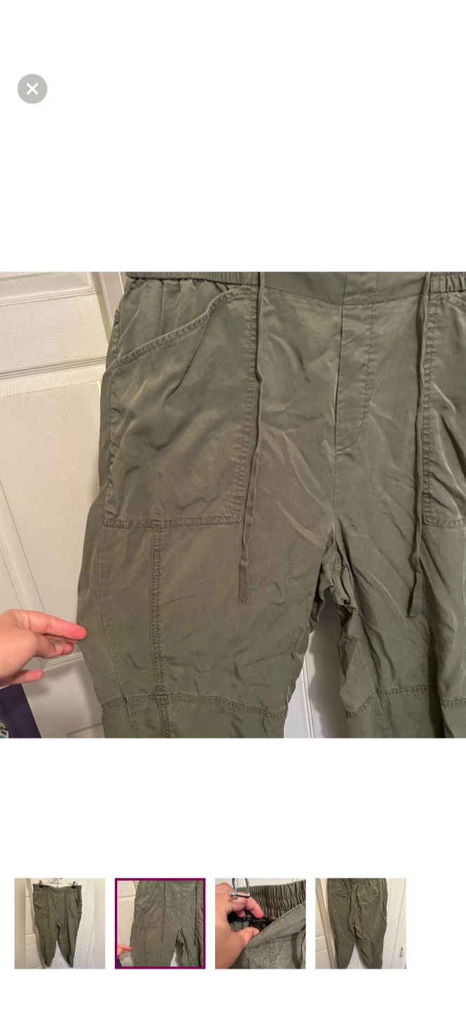 Banana Republic Olive Green Joggers - Size L - photo 2
