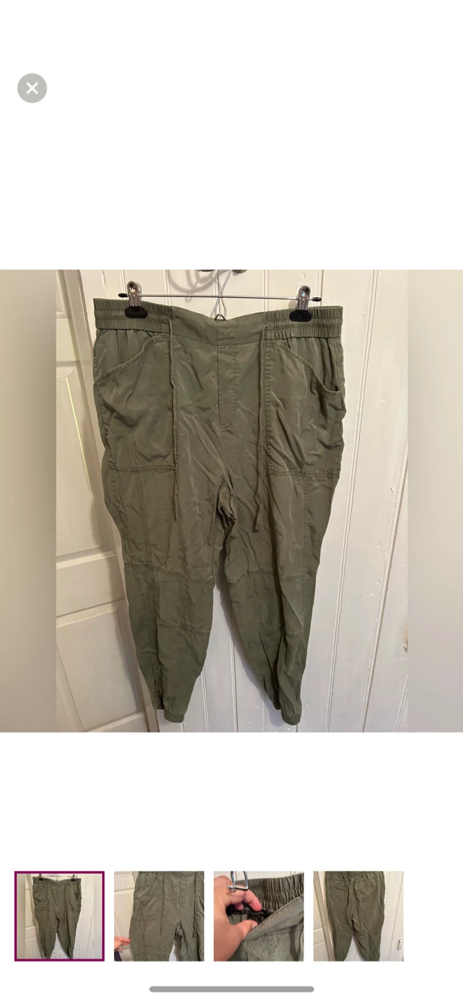 Banana Republic Olive Green Joggers - Size L